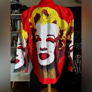 Rainbow Collection Marilyn Monroe Blazer Sz L